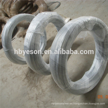 Alambre galvanizado del precio bajo / alambre de hierro del acero suave / alambre de enlace galvanizado